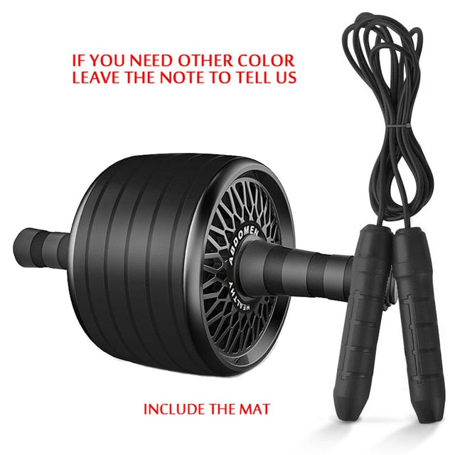 Ultimate Strength AB Wheel Roller and Jump Rope Set with Mat – Sculpt, Strengthen & Transform