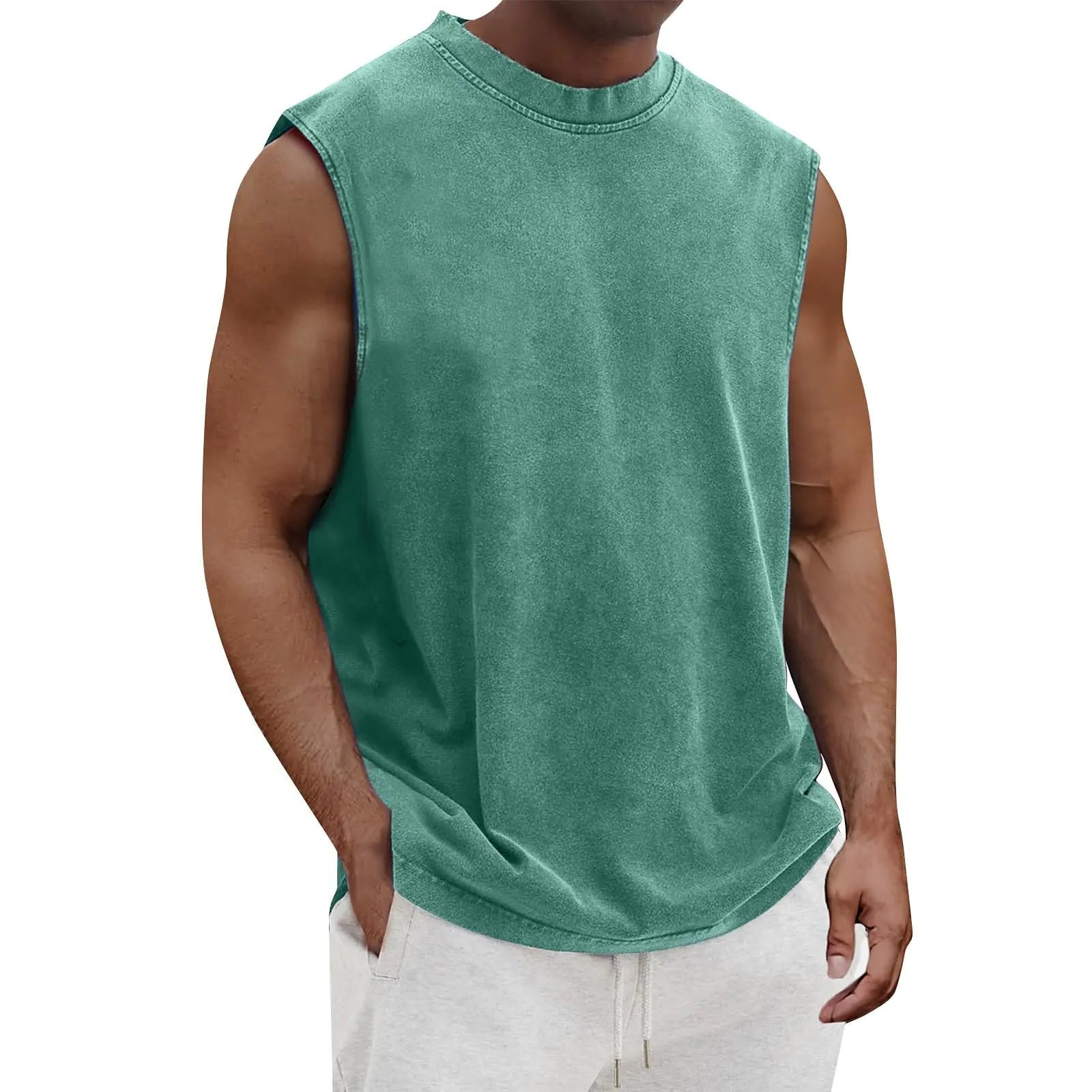 Round Neck Workout Top