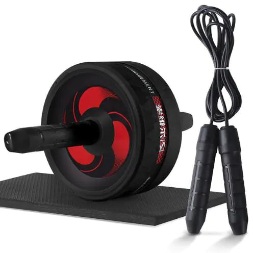 Ultimate Strength AB Wheel Roller and Jump Rope Set with Mat – Sculpt, Strengthen & Transform
